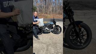 Livewire EV Motorcycle & Chrome Industries Swag Unboxing #shorts