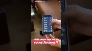 Shreya Ghoshal : The World Record Holder 😂🤣😱🦉 Shreya Ghoshal 's alarm list from her phone  😱🦉