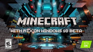 Minecraft with RTX - New Worlds Reveal Trailer ULTRA [HD]