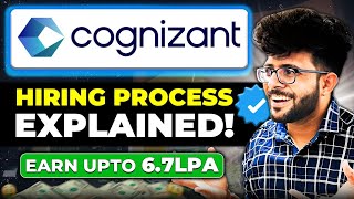 Cognizant Hiring Process Explained [ ON & OFF Campus | GENC - Elevate & GENC Next ] Upto 6.5 LPA ✅🔥