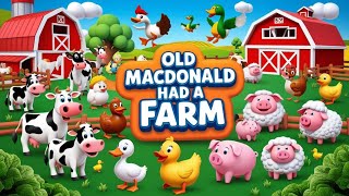 "🎶 Old MacDonald Had a Farm: Sing Along & Dance! Fun Kids’ Nursery Rhymes 💃🐄"