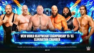 Elimination chamber Of "MONSTERS" For The WCW World Heavyweight Championship | WWE 2k24