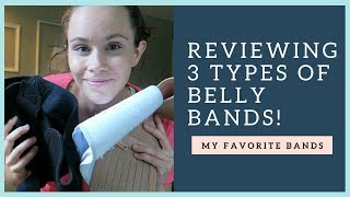 Best Pregnancy Support Belts: Reviewing Three Types of Belly Bands.