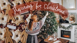 Prepare For Christmas With Me 🎄 decorating & baking sugar cookies, gift guide, holiday movie recs