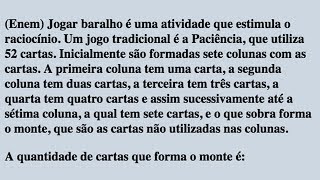 #MF6 Adição e subtração de números naturais - questão 2 | Matemática 6º ano