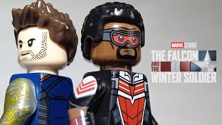 TFATWS - Sam Wilson & Bucky Barnes - Unofficial LEGO Minifigures