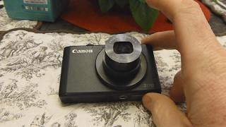 Canon S110 Lens Replacement - Lens Error Won't Retract Stuck FIX!!