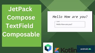 TextField Composable in Jetpack Compose  | Kotlin | Android Studio Tutorial - Quick + Easy