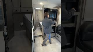 Secret Swivel TV in a Coachmen Prism C Class Motorhome