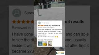 Amazon Customer’s Feedback - LuminX: Cool Roof Paint 🌟 #shorts #amazon #summer #coolroofpaint