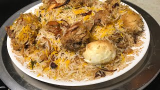 Bismillah Rahman Rahim! Hyderabadi Chicken Biryani Recipe! |