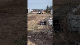 Hauling bales