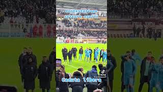 TIFOSI DEL NAPOLI FISCHIANO I GIOCATORI DOPO TORINO NAPOLI 3-0