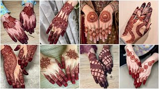 Red colour mehndi design 2024|New amazing henna mehndi designs| New trending mehndi design 2024|