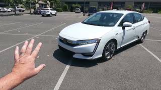 2019 Honda Clarity Plug in Hybrid White Touring only 17kmi How to Buy charge Government Incentives