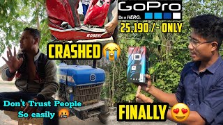 Finally GoPro Hero 10 😍 Tractor ne zooBee ko uda diya💔ese bande ko kavi bharosa na kre 🤬#robertjames