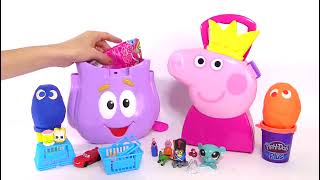 Barbie Kinder Ovos Surpresas Peppa Pig Frozen Galinha Pintadinha Princesas Disney Surprise