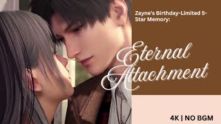 [ENG VA] | 4K | No BGM - Love and Deepspace Zayne/Li Shen 5* Birthday Memoria | Eternal Attachment