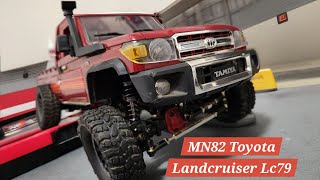 Toyota Landcruiser Lc79 Setup Tour!  #1/12scale #MN82 #rc