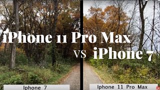 iPhone 11 Pro Max vs iPhone 7 | Video & Camera Quality COMPARISON | 2019