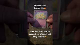 Paldean Fates Pokémon pack opening! Love the Goldengo card #newbhits #pokemon #ptcg