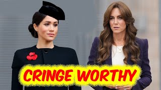 Meghan Markle forces Kate out of the way over seating plan in ‘cringe-worthy’ moment