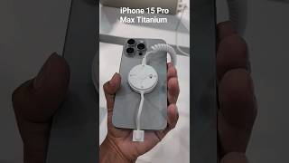 iPhone 15 Pro Max Titanium #iphone15promax #techbydee #short