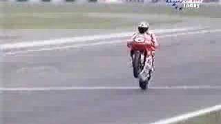 motorsport insane wheelie