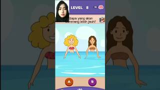 Siapa yang berenang lebih jauh ? #games #braindom3 #braindom2gamelevel #braindom2 #gameandroid