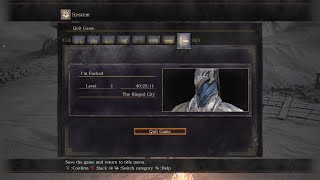 Dark Souls III: Slave Knight Gael (soul level 1)