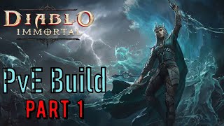 Diablo Immortal - Билд на Буря часть 1  ( Build for Tempest )