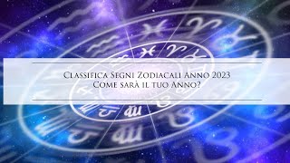 CLASSIFICA OROSCOPO 2023! COSA TI ACCADRÀ?🎁Tarocchi interattivi💗🔮🌺Lettura Tarocchi AMORE