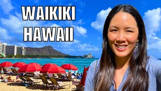 HAWAII Vlog- Waikiki Beach, Royal Hawaiian, International Marketplace