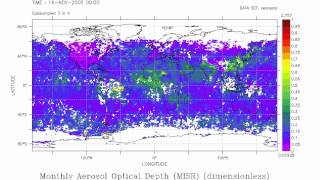 Aerosol (AOT) 2005 MISR