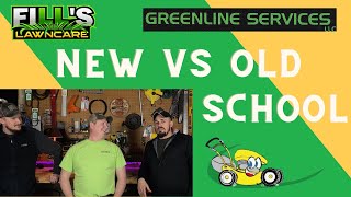 New School Vs Old School Lawn Care Professionals Only