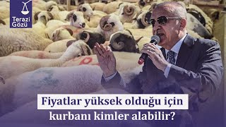 Terazi Gözü | Fiyatlar yüksek olduğu için kurbanı kimler alabilir?