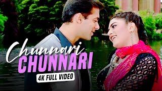 Chunnari Chunnari - 4K Video Song | Biwi No.1 | Salman Khan, Sushmita Sen | Abhijeet Bhattacharya