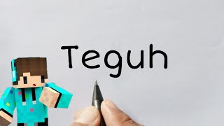 MENGERIKAN, kata TEGUH jadi gambar @TeguhSugianto bermain ZOONOMALY di minecraft lebih horor!!