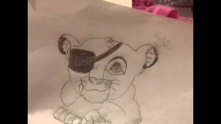 Disney Character Drawings