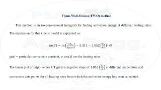 Thermal kinetic models for biomass #thermalkinetics #kinetics #thermodynamics #thermal #bioenergy