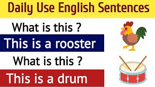 Daily Use English Sentence | Most Important Spoken English Practice |