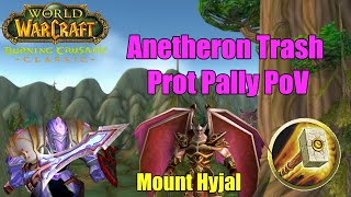 Anetheron Trash - Mount Hyjal (Second 8 Waves) | TBC Classic Phase 3