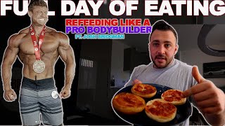 Full Day of Eating: Refeeding like a Pro Bodybuilder ft. Josh Bridgman | 4,500 kcals