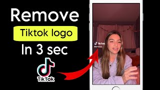 How to remove Tiktok watermark