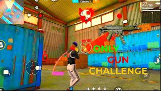 ONLY SMG GUN CHALLENGE | LONE WOLF | FREE FIRE |