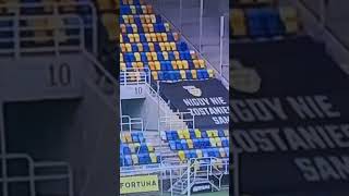 Arka Gdynia Termalika pusty stadion w Gdyni #newvideo #arkagdynia. #piłkanożna #fortuna1liga #sport