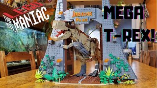 Jurassic Park: T-Rex Rampage by the Montreal Lego Maniac - unboxing, speed build and review