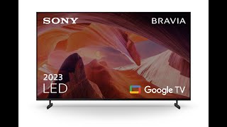 SONY X80L LCD televizoriai (2023 m. serija). Pristatymas.