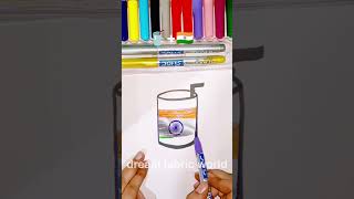 🥤🧡🇮🇳Easy independence day special drawing|happy independence day|indian flag drawing#indianflag