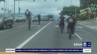 Honolulu bill aims to stop wheelies